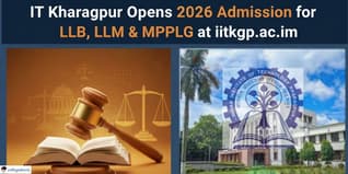 IIT Kharagpur Law and Public Policy Admission 2026 Begins at iitkgp.ac.in; Get Direct Link Here